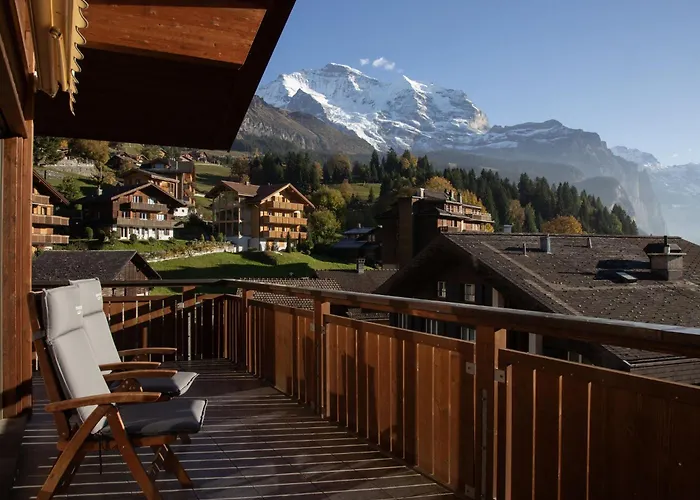 Bella Vista Apt- No- 10 By Interhome Wengen
